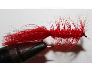 STREAMER WOLLY BUGGER RED FLASH STREAMER WOLLY BUGGER RED FLASH