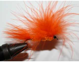 STREAMER MARABOU NARANJA Nº4 STREAMER MARABOU NARANJA Nº4