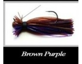 LONGASBAITS FINESSE WIRE JIGS 3/8OZ BROWN-PURPLE (2 unidades)