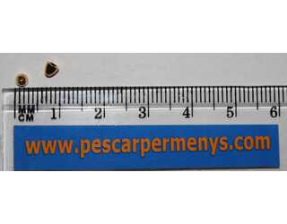 CABEZA CONICA DORADA TALLA 0 (20unidades) CABEZA CONICA DORADA TALLA 0 (20unidades)