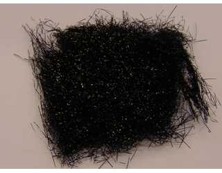 ACTION FLY ICE CHENILLE BLACK  ACTION FLY ICE CHENILLE BLACK