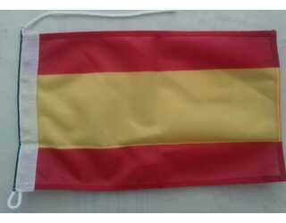 BANDERA ESPAÑOLA 20x30cm SIN CORONA BANDERA ESPAÑOLA 20x30cm SIN CORONA
