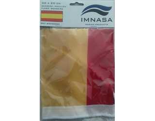 BANDERA ESPAÑOLA 20x30cm SIN CORONA_1 BANDERA ESPAÑOLA 20x30cm SIN CORONA_1