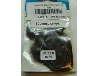 ZONKERS SQUIRREL SCULPIN OLIVE ZONKERS SQUIRREL SCULPIN OLIVE