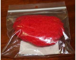 TRILOBAL ANTRON CHENILLE (4yds) - RED  TRILOBAL ANTRON CHENILLE (4yds) - RED