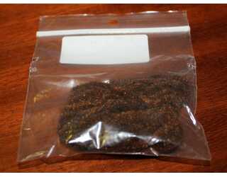 TRILOBAL ANTRON CHENILLE (4yds) - BROWN  TRILOBAL ANTRON CHENILLE (4yds) - BROWN