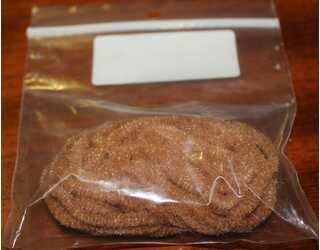 TRILOBAL ANTRON CHENILLE (4yds) - RUSTY  TRILOBAL ANTRON CHENILLE (4yds) - RUSTY
