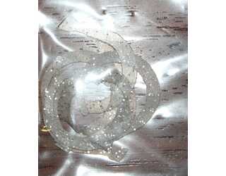 FLY STREAMER TWIST TAILS PEARL SILVER  FLY STREAMER TWIST TAILS PEARL SILVER