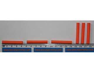 FOAM CYLINDERS 6mm ORANGE (6unidades)  FOAM CYLINDERS 6mm ORANGE (6unidades)