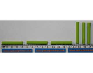 FOAM CYLINDERS 6mm CHARTREUSE (6unidades)  FOAM CYLINDERS 6mm CHARTREUSE (6unidades)