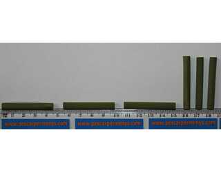 FOAM CYLINDERS 6mm OLIVE (6unidades)  FOAM CYLINDERS 6mm OLIVE (6unidades)