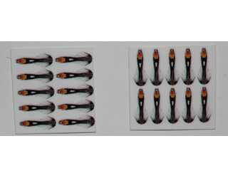 SUBSTITUTE JUNGLE COCK NATURAL 10mm (20 unidades)  SUBSTITUTE JUNGLE COCK NATURAL 10mm (20 unidades)