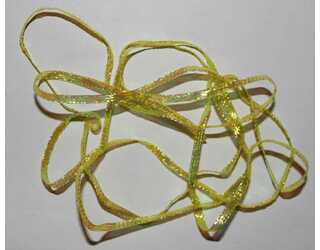 PEARL BRAIDBACK 2,5mm 100cm YELLOW  PEARL BRAIDBACK 2,5mm 100cm YELLOW