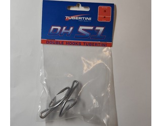 TUBERTINI ANZUELO DOBLE DH-51 Nº3 (2 unidades) TUBERTINI ANZUELO DOBLE DH-51 Nº3 (2 unidades)