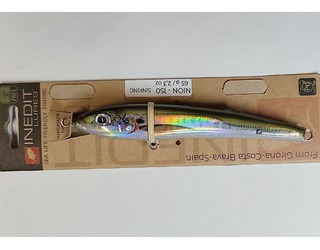 INEDIT LURES - NION 150 SINKING 65gr JUREL INEDIT LURES - NION 150 SINKING 65gr JUREL
