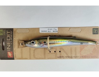 INEDIT LURES - NION 170 SINKING 75gr JUREL INEDIT LURES - NION 170 SINKING 75gr JUREL