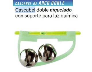 TURKANA - CASCABEL DE ARCO DOBLE FLUOR CON SOPORTE LUZ QUIMICA TURKANA - CASCABEL DE ARCO DOBLE FLUOR CON SOPORTE LUZ QUIMICA