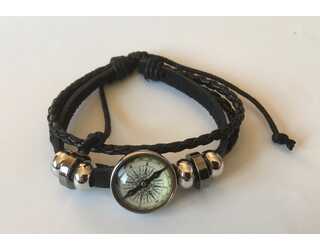 PULSERA CON DISEÑO BRUJULA PULSERA CON DISEÑO BRUJULA