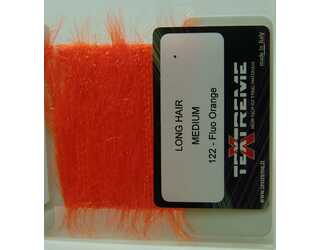 LONG HAIR MEDIUM Fluo Orange  LONG HAIR MEDIUM Fluo Orange