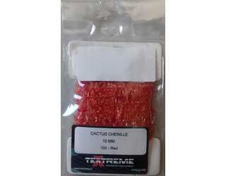 CACTUS CHENILLE 10 MM.Red  CACTUS CHENILLE 10 MM.Red