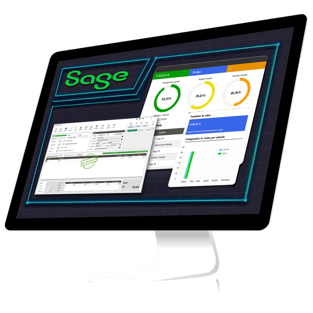 e-commerce conectado con Sage 50