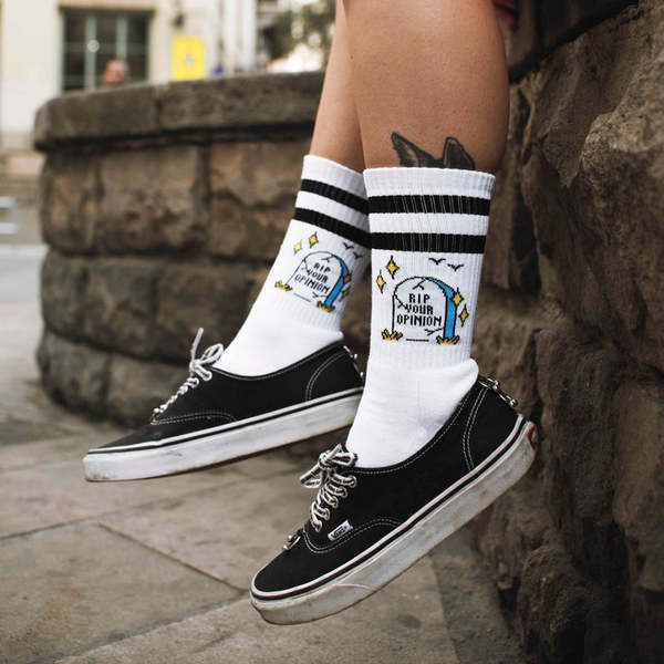 AMERICAN SOCKS MID HIGH RIP YOUR OPINION AS208 [2PUMW093] - 10,76€ :  Zapatería online calzados prats