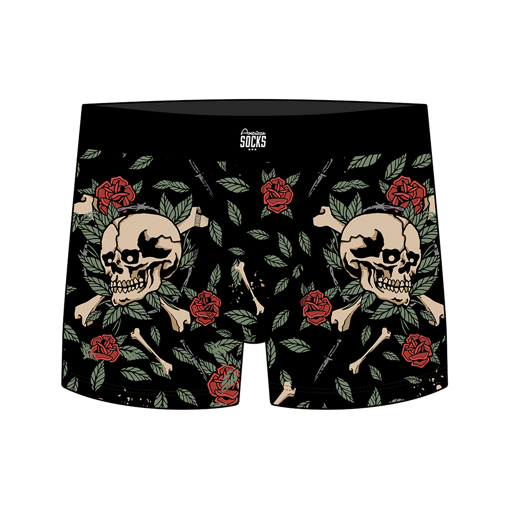 AMERICAN SOCKS BOXER BRIEF RISE UP