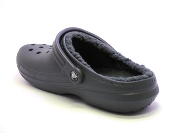CROCS CLASSIC LINED GREY SLATE 203591 OEX.
