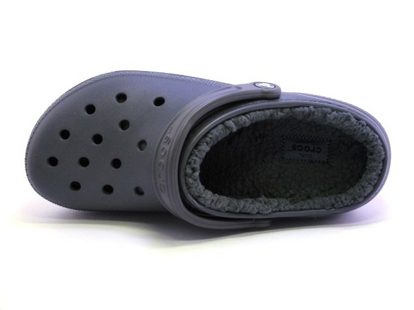 CROCS CLASSIC LINED GREY SLATE 203591 OEX.