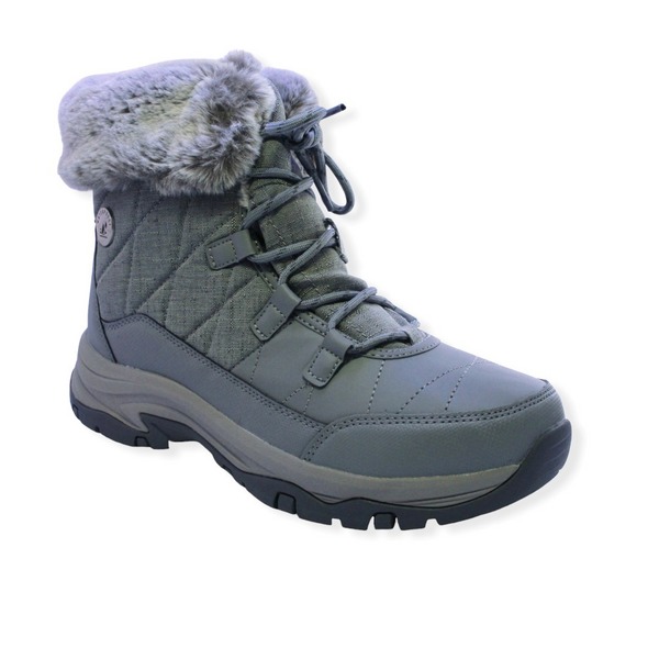 SKECHERS 167431 GRY RELAXED FIT TREGO