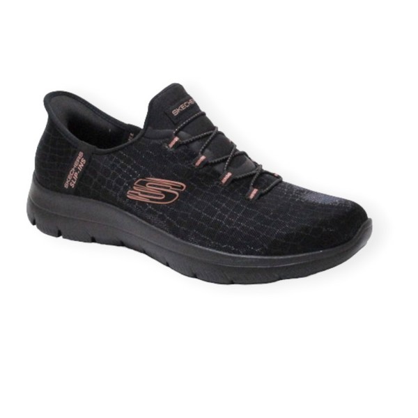 SKECHERS 150128 BKGD SUMMITS CLASSY SLIP IN