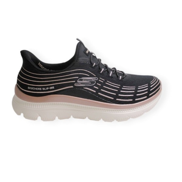 SKECHERS 150611 BKRG SLIP IN SUMMITS PLUS