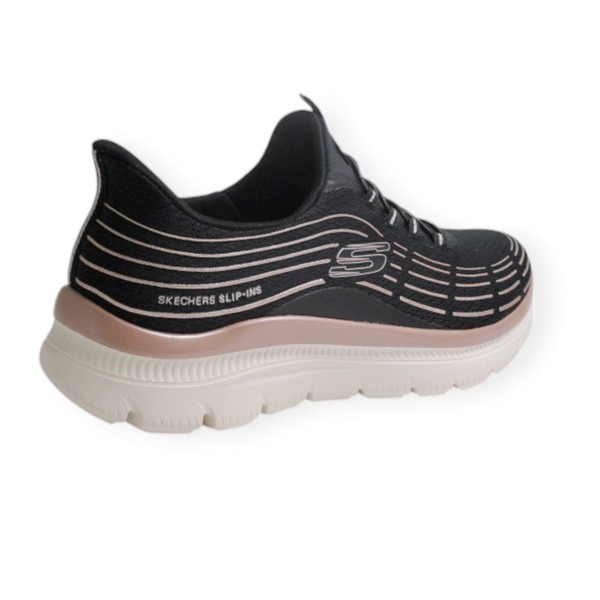 SKECHERS 150611 BKRG SLIP IN SUMMITS PLUS