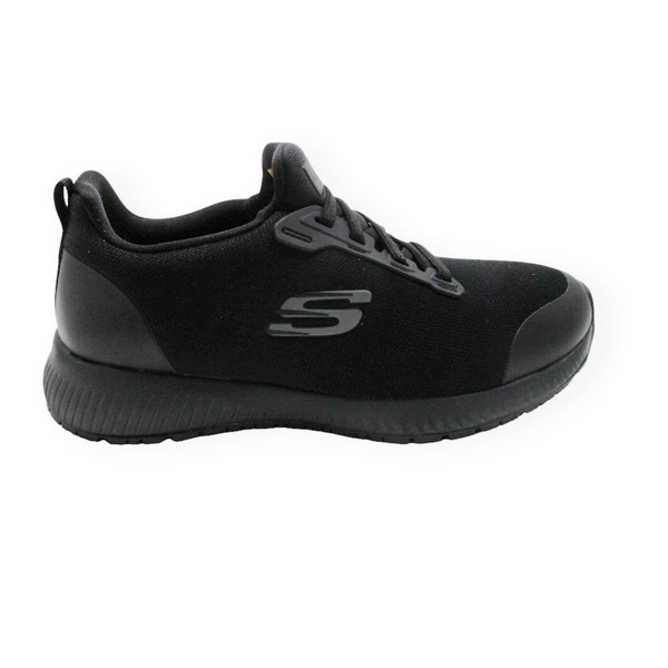 SKECHERS 77222EC BLK WORK SQUAD SR