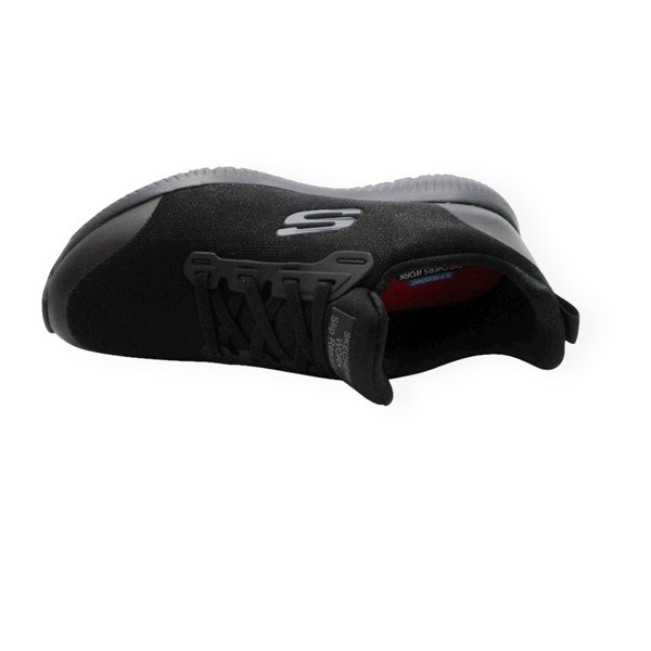 SKECHERS 77222EC BLK WORK SQUAD SR