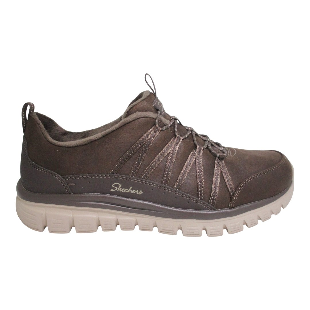 SKECHERS 100889 CHOC GRACEFUL - COZY HUG 1