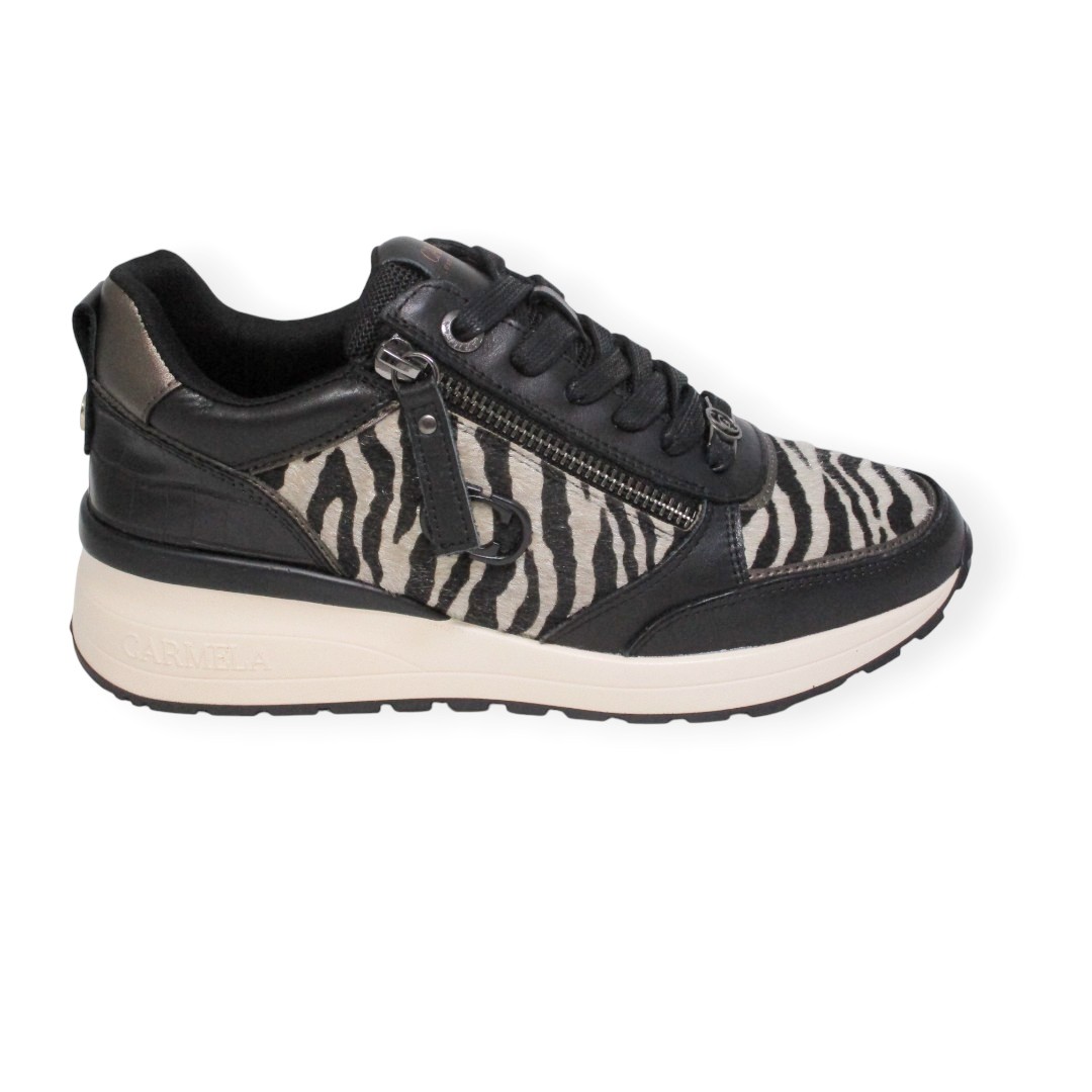 CARMELA 162653 BLACK ZEBRA