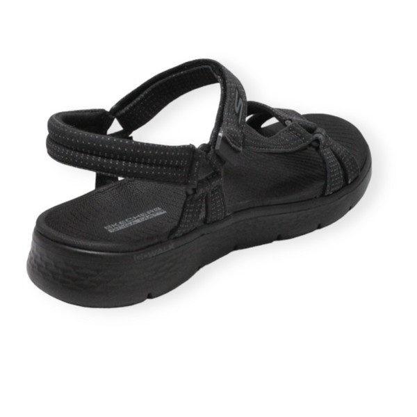 SKECHERS 141451 BBK GO WALK FLEX SANDAL SUBLIME