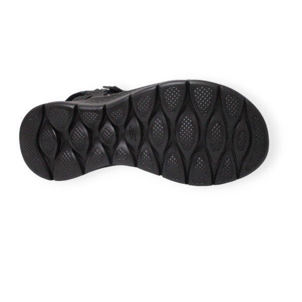 SKECHERS 141451 BBK GO WALK FLEX SANDAL SUBLIME 6