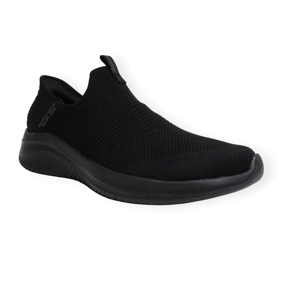 SKECHERS 149708 BBK SLIP INS ULTRA FLEX COZY