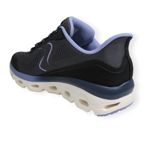 SKECHERS 180272 BKBL GLIDE STEP SOLE