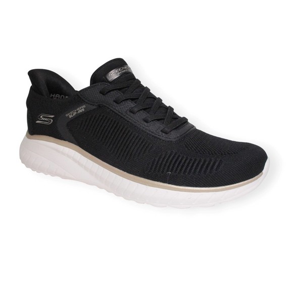 SKECHERS 117497 BKGD SLIP INS BOBS SQUAD CHAOS