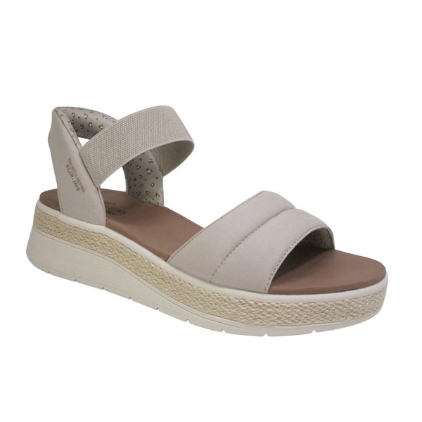 SKECHERS 114413 TAUPE BOBS SUN RAY