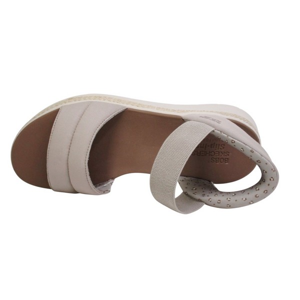 SKECHERS 114413 TAUPE BOBS SUN RAY