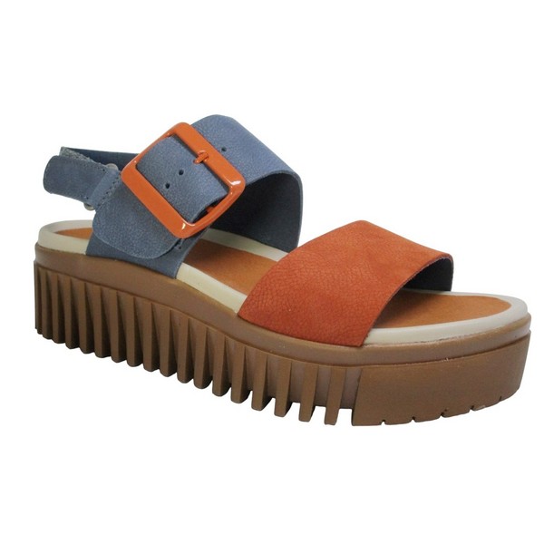 ART 1578 MULTI OCEAN DARK ORANGE BRIGTHON