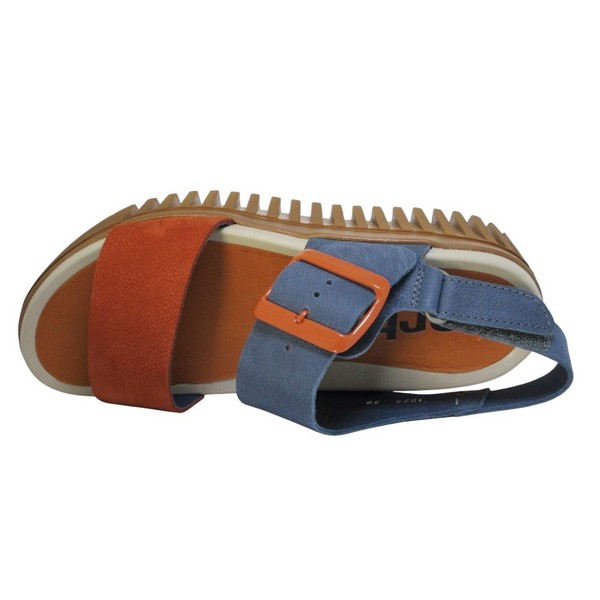 ART 1578 MULTI OCEAN DARK ORANGE BRIGTHON