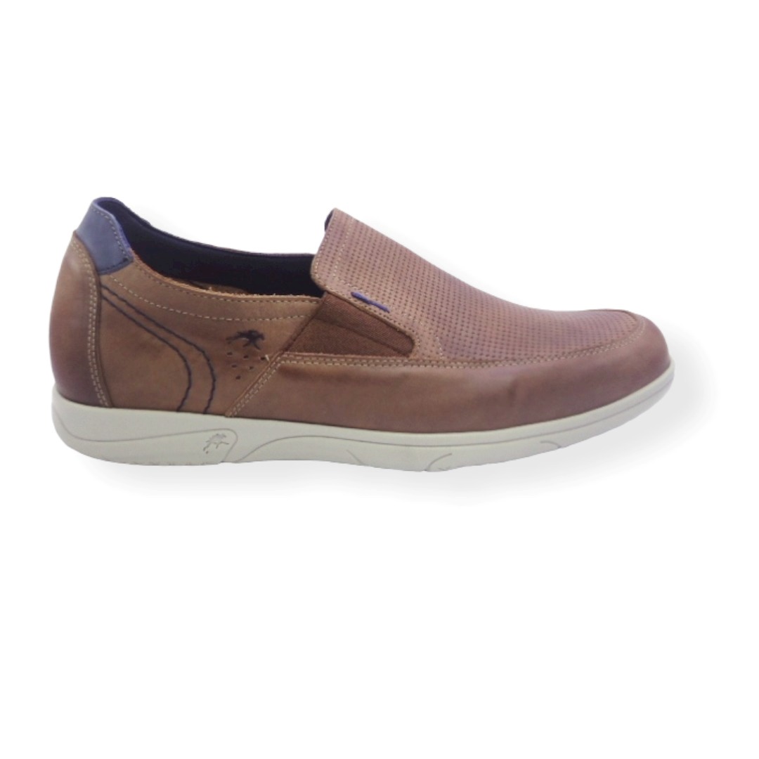 FLUCHOS F0118 CUIR NAVY.