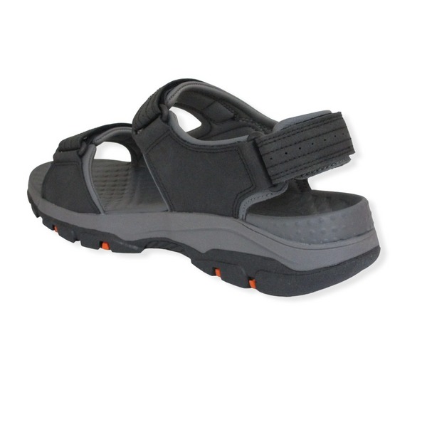 SKECHERS 204105 BLK RELAXED FIT TRESMEN GARO