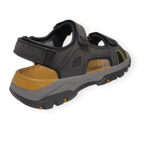 SKECHERS 204106 BLK RELAXED FIT TRESMEN HIRANO