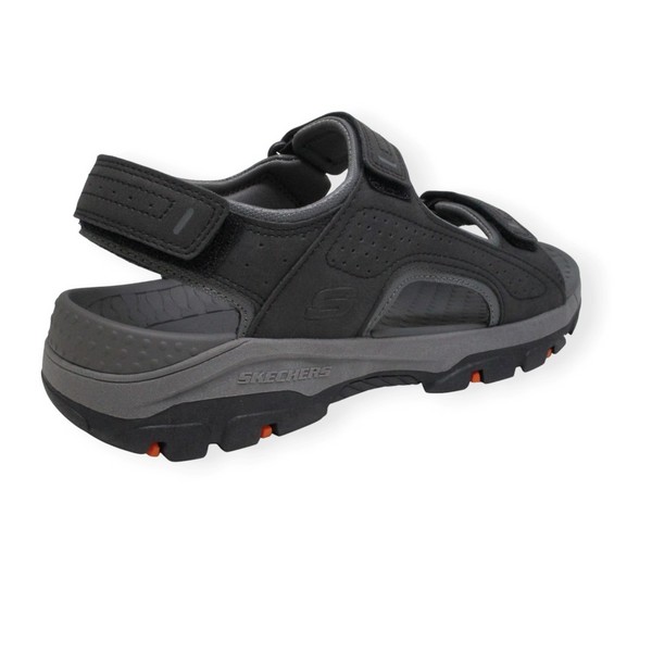 SKECHERS 204105 BLK RELAXED FIT TRESMEN GARO